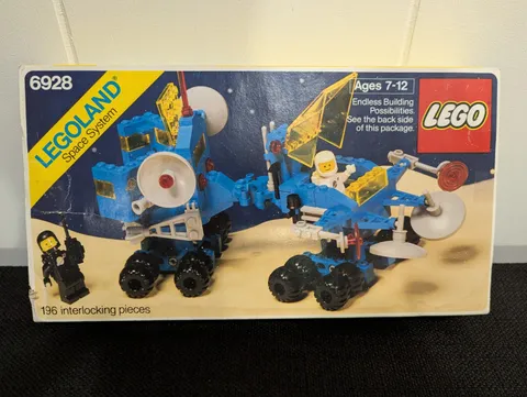 LEGO VINTAGE CLASSIC SPACE 6928 URANIUM SEARCH VEHICLE