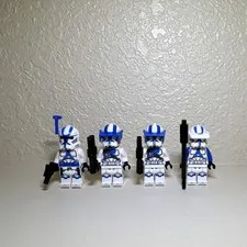 LEGO Star Wars 501st Clone Trooper Minifigures Lot of 4 from 75345