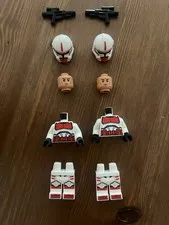 LEGO Star Wars Minifigure sw1305 (x2) Clone Shock Trooper Coruscant Guard NEW