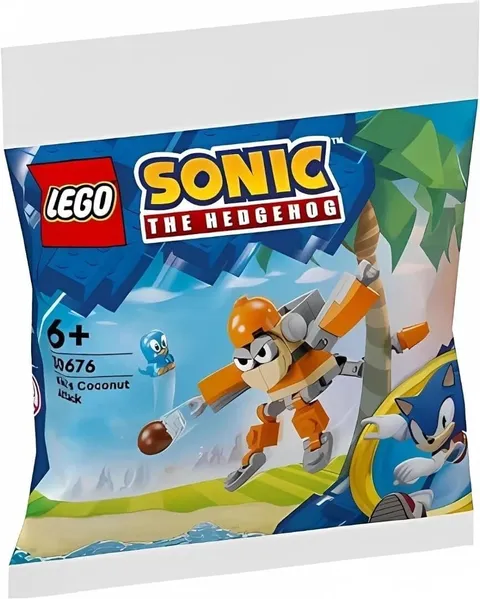LEGO Sonic The Hedgehog 30676 Kiki's Coconut Attack Polybag New Sealed
