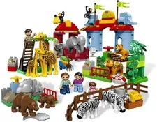 Incomplete Set of LEGO DUPLO VILLE 5635 Big City Zoo Preschool Building Toy