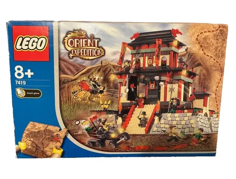 LEGO 7419 Dragon Fortress Adventurers Orient Expedition 2003 Missing