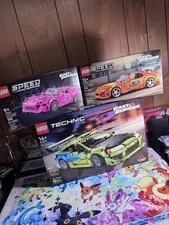 Lego Fast And Furious Lot X3 Brand New In Boxes! Supra, Eclipse & S2000!