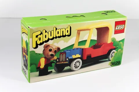 New Lego Set 3629, Barney Bear, Fabuland, Vintage 1981