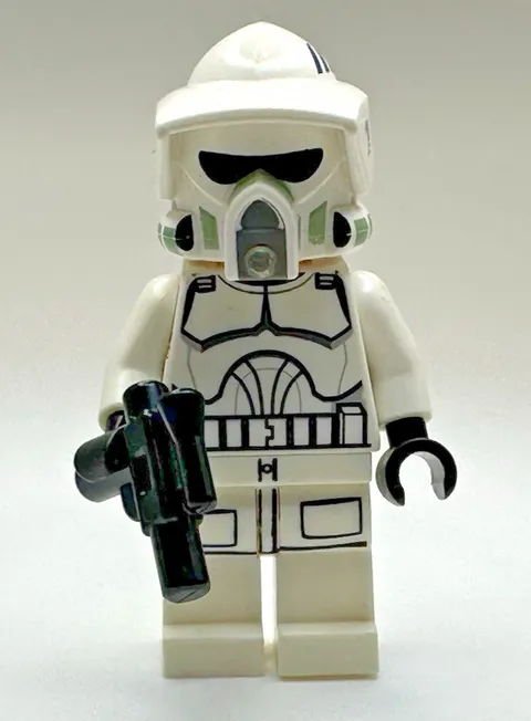 LEGO Star Wars Clone Trooper w/ ARF Recon Helmet Genuine LEGO Minifigure