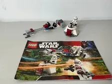 Lego Star Wars Clone Troopers Battle Pack 7655 PRE-BUILT