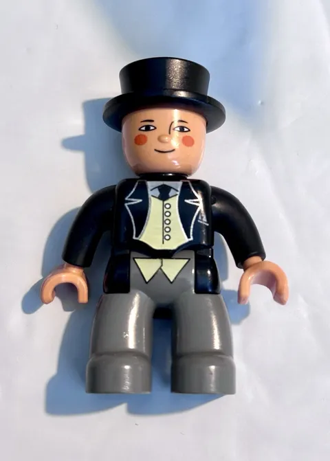 Lego Duplo Thomas & Friends Train Sir Topham Hat Figure Replacement Block Part