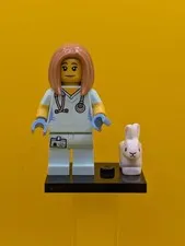 Veterinarian col17-5 Series 17 (Complete Set with Stand and Accessories) Cmf Leg