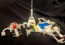 Vintage  LEGO Classic Space Set:  Super Model (1593) RARE ! 