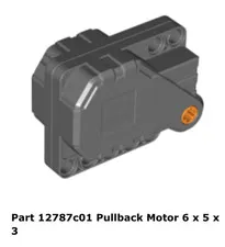 Lego Pullback Motor 6 x 5 x 3 inv.565