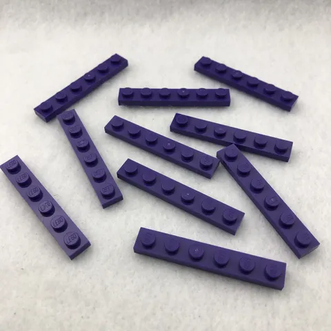 LEGO 3666 Dark Purple Plate 1 x 6 (x10)