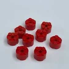 Lego 3941 6143 Red Replacement Parts Pieces Lot of 9