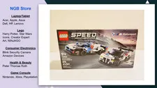 LEGO Speed Champions BMW M4 GT3 & BMW M Hybrid V8 Race Cars, 76922, NEW, US