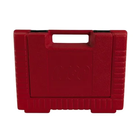 Vintage 1985 Lego Red Storage Container Carrying Bin Case 10x13x4 inch