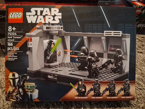 Lego 75324 Dark Trooper Attack SEALED Box Luke Skywalker Jedi Figure Star Wars