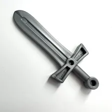 Lego Duplo 10577 10568 10569 Flat Silver Utensil Sword Broadsword Castle 16600