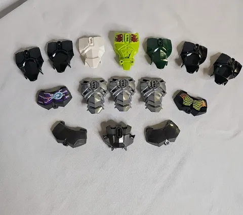 15x LEGO BIONICLE HERO FACTORY CHEST + TORSO ARMOR LOT