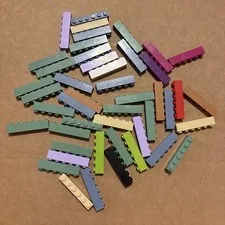 Lot Of 30 Lego 3009 1x6 Bricks