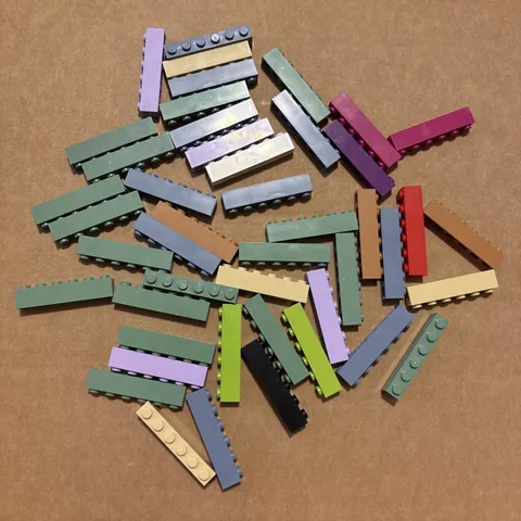 Lot Of 30 Lego 3009 1x6 Bricks