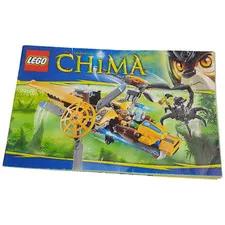 Lego 70129 CHIMA 2014 Lavertus Twin Blade INSTRUCTION MANUAL ONLY Retired 8+ Gd