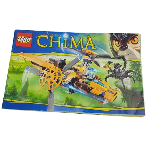 Lego 70129 CHIMA 2014 Lavertus Twin Blade INSTRUCTION MANUAL ONLY Retired 8+ Gd