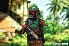 LEGO Star Wars Abnormal Custom Book Of Boba Fett Pad Printed Minifigure NEW