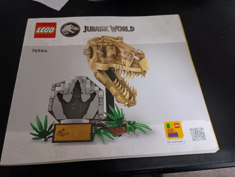 LEGO Jurassic World: Dinosaur Fossils: T. Rex Skull (76964) BOOKLET ONLY Manual