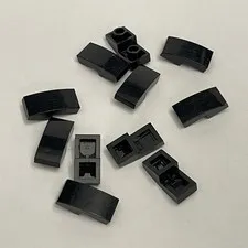 Lego 11477 Black Replacement Parts Pieces Lot of 11