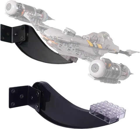 Wall Mount Lego 75292 75315 75300 TIE Fighter 75325 Mandalorian N-1 Starfighter