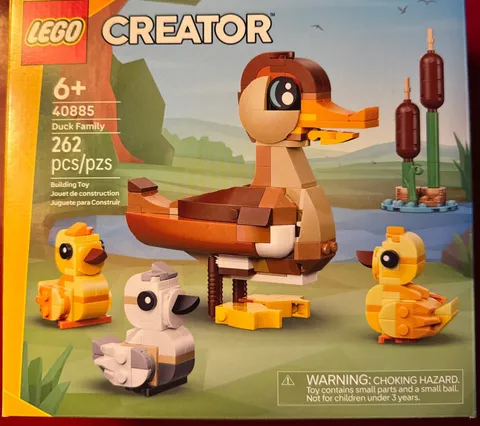 Lego 40885 Duck Family Sets-Holidays Creator Flowers-Rare New Exclusive GWP Lots