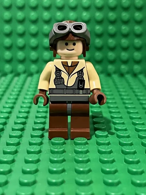 Lego Star Wars Naboo Fighter Pilot Minifigure sw0160 From Set 7660