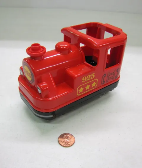 Lego Duplo TRAIN MOTORIZED LOCOMOTIVE Red Engine Sounds Battery Operated