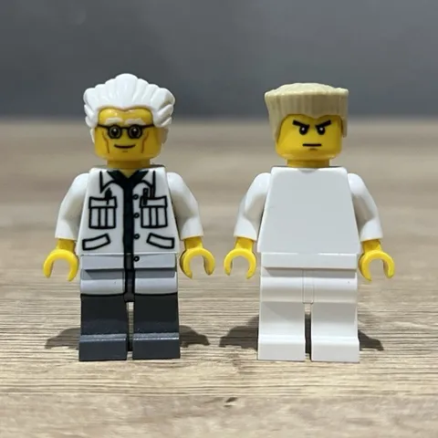 LEGO NINJAGO Zane & Dr Julien Custom Minifigures