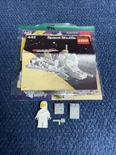 LEGO Classic Space 442 Space Shuttle 100% Complete W/Partial Box & Book