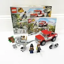 LEGO 76946: Jurassic World Blue & Beta Raptor Capture 100% Complete w/ Manual