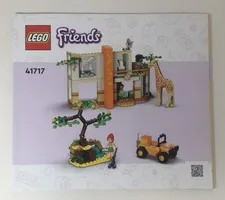 Lego 41717 Mia's Wildlife Rescue Instruction Manual Book Only - No Bricks
