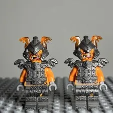 Lego Commander Blunck Minifigure Ninjago njo0293 70626 70622 CMF Lot 2x - 1R