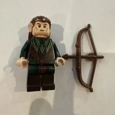 Lego Lord Of The Rings - Mirkwood Elf Double Face Hair Minifigure - Lor080