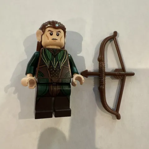 Lego Lord Of The Rings - Mirkwood Elf Double Face Hair Minifigure - Lor080