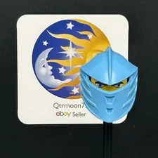 LEGO Brand KNIGHTS KINGDOM Large Figure JAYKO Visor PART ~47471~ MEDIUM BLUE x1