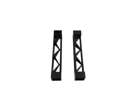 2 Lego® 9V 12V TRAIN Railway Cargo Stilt Pillar Stanchion BLACK