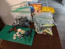 Lego Aliens, Castle Pieces, Pirate Hats. Maps. And baseboard, 12+ Catalogues