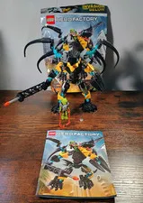 Lego Hero Factory 44020 Flyer Beast vs Breez Invasion From Below 100% Complete