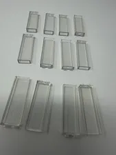 LEGO  Trans Clear Brick 1X2X5 #35274. Lot Of 12