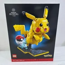 LEGO Pokemon Pikachu & Poke Ball Set 72152 Korea Exclusive Limited New Sealed