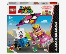 LEGO Super Mario 72038 Mario Kart Wario & King Boo Building Set New