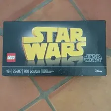 LEGO Star Wars Brick-Built Logo Set 75407 700 Pieces BOX ONLY!!
