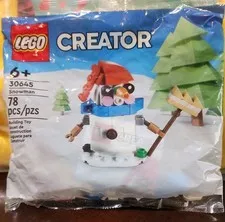 LEGO Creator 30645 Snowman Christmas Holiday Polybag New Factory Sealed