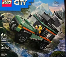 LEGO City 60447 Off-Road 4x4 Mountain Truck Complete Set 221 pcs 6+