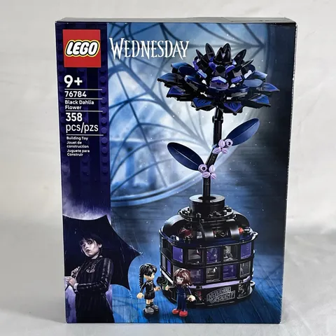 LEGO Wednesday Black Dahlia Flower Set with Minidolls, 76784